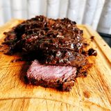 黑胡椒烈酒牛排