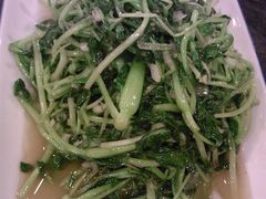 清炒鸡毛菜-老浒记烤鸭-北京菜(琉璃厂店)