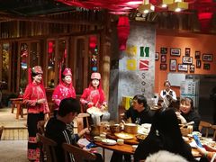 大堂-老滇山寨•云南特色菜•地方菜•民族风情歌舞表演(经开区店)