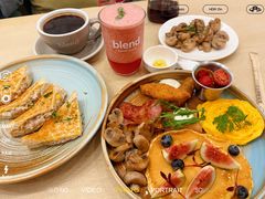 英式全餐元气早餐-blend咖啡部落(车公庙店)