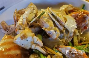 Ginger Stir-fried Crab
