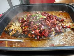 香辣十三香烤鮰鱼-令狐冲烤鱼·烧菜馆(达明店)