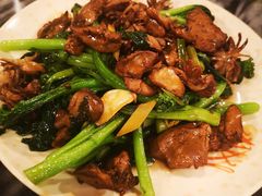 鸡杂炒菜心-紫金食坊(江南西路店)
