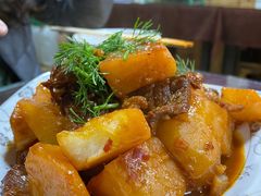 土豆牛肉-口口香小吃店