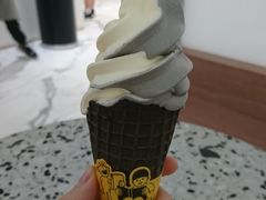 芝麻双拼脆筒-喜茶(永旺梦乐城店)