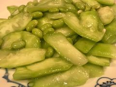 丝瓜毛豆-小锅饭(欧亚卖场店)