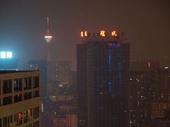 窗外夜景1-成都瑞城名人酒店