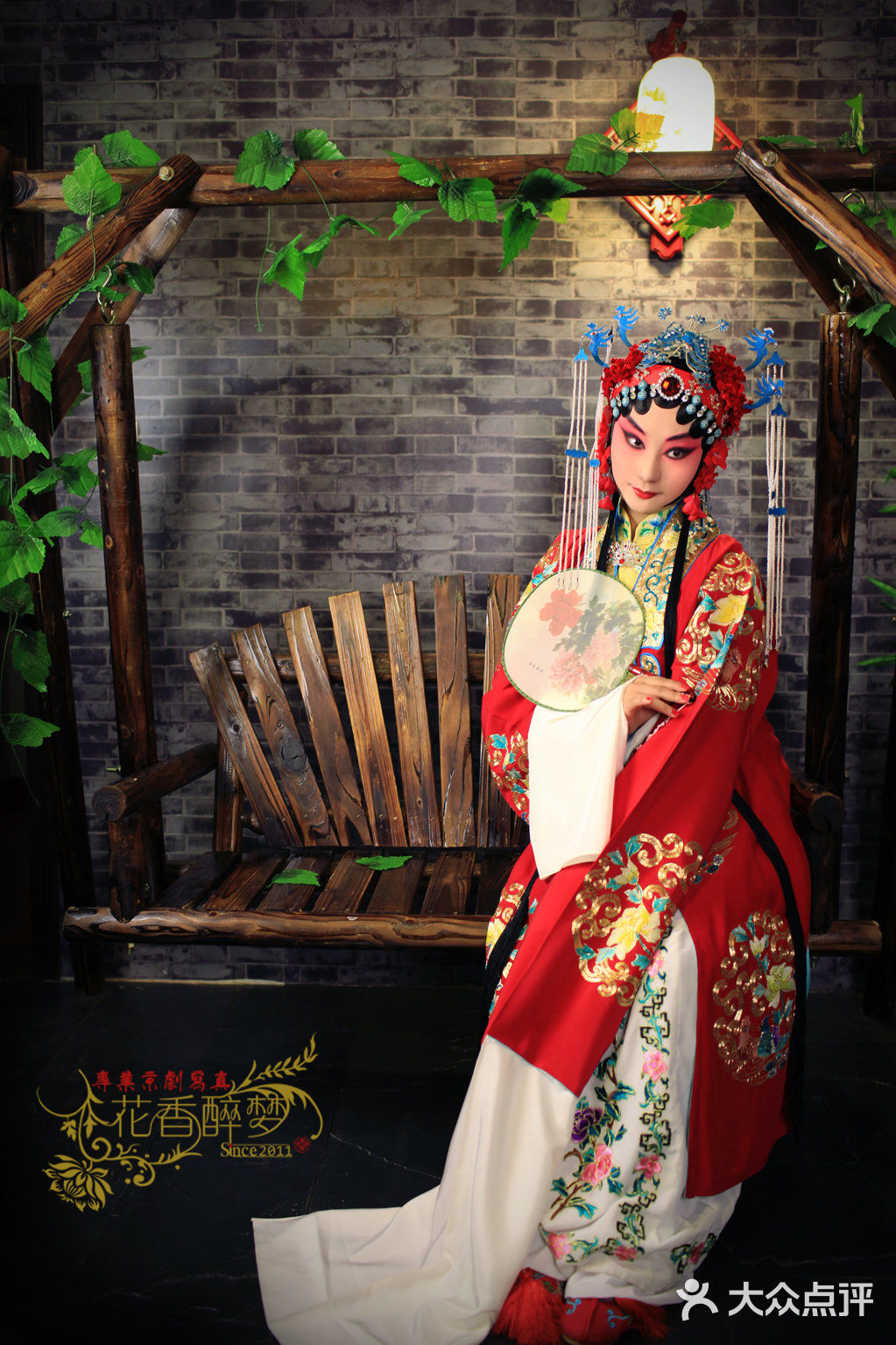 花香醉梦专业京剧写真