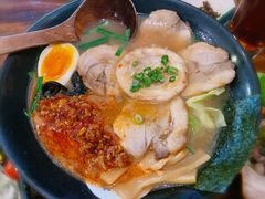 辣蒜麵-百步拉面