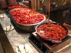 自助取餐区-中山保利艾美酒店-乐美中餐厅