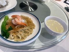 虾子葱油捞面-千灯盛汇·头牌粤菜(致越优城店)