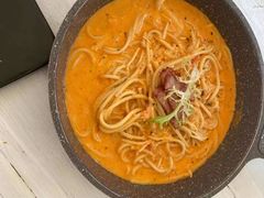 蟹味奶酪意大利汤面-秀儿家の小确幸花园西餐厅