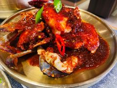 -草家酱蟹炭火烤肉店(珲春南路一店)