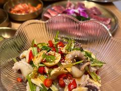 捞汁八爪鱼-闻老头·菊花炭烤肉(D11店)