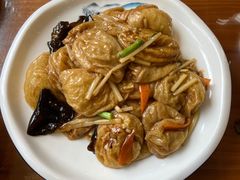 面筋素三鲜-灵福缘私房菜·农家菜(拈花湾·灵山大佛必推店)
