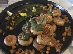 芝士焗口蘑-烛影拾光观景餐厅·创意菜·摄影·小提琴(大唐不夜城店)