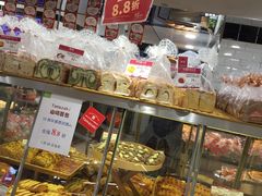 面包甜点陈列柜-山崎面包(第一八佰伴店)