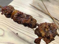 -劳动公园新疆人烤腰子