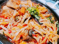 螺蛳鸭掌煲-金多鱼大排档·烤鱼·烧烤·宵夜(江南水都店)