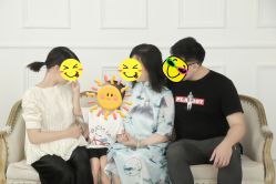 -时光纪亲子全家福照相馆(静安店母女写真父母纪念照)