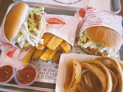 香烤鸡汉堡-FATBURGER 特富客汉堡(外交公寓店)