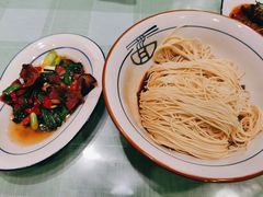 蒜苗辣椒腊肉-刘氏三和面馆