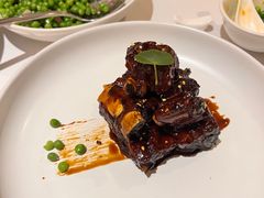 清炒火腿小甜豆-玫瑰厅上海菜(兴国路店)