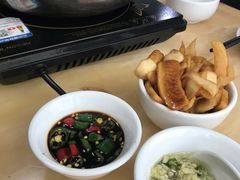 姜葱酱油-华哥新鲜猪精品美食