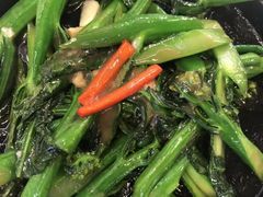 铁板虾酱芥兰-清晖小苑•顺德地方菜(壹海城店)