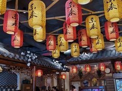 -东来菜馆•手抓海鲜家常菜•海鲜锅贴(鸽子窝店)