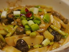 岩蒜炒年糕-新荣记(西溪湿地店)