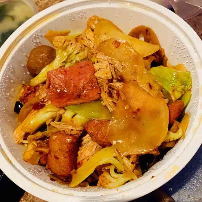 汉库麻辣香锅(陆家嘴店)-"地点很难找的,因为是做外卖的,浦电路这块.