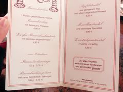 菜单-Café Reichard