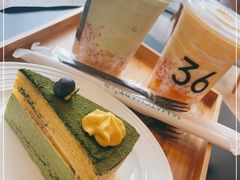 -36抹茶·千层与鲜果茶(欢乐海岸店)