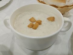 奶油蘑菇汤56元-新侨三宝乐西餐厅(崇文门店)