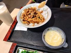 鱼香肉丝饭-永和大王(一口茶豆浆|花香豆更香·朝晖店)