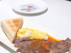 炒蛋鸡扒早餐-新世界餐厅(万达店)
