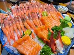 刺身三点拼盘-九井澤精致料理(金茂店)