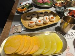-草家酱蟹炭火烤肉店(珲春南路一店)