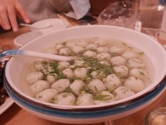 鱼丸汤-日丰园海肠水饺·老字号大连海鲜(小平岛总店)