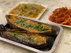 烤茄子-老猎户炭火锅羊汤(万达店)