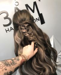 Yishen染发作品-3AM HAIR SALON烫发染发接发