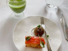 JGの三文鱼脆米-Jean Georges