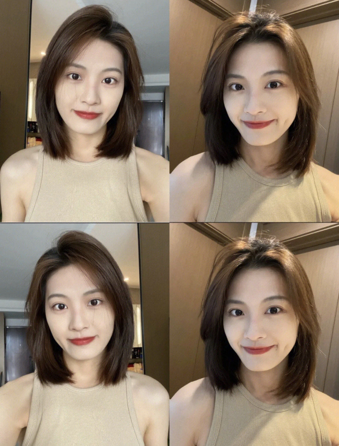简直不要太适合 [色]
少女感十足 圆脸方脸肉肉脸都可以尝试的发型
