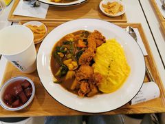 炸鸡块咖喱蛋包饭-池奈·咖喱蛋包饭(熙地港店)