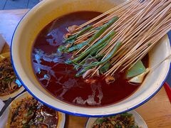 -拈签一笑黄牛肉辣卤串串