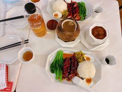 荷叶刮油茶-金戈戈香港豉油鸡(皇庭广场店)