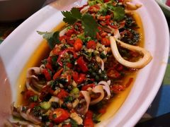 招牌鲜鱿鱼筒-蘑菇私房菜小馆(杨家坪西城天街店)