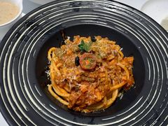 拿坡里香肠肉酱意面-露露家咖啡店