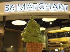 抹茶霜淇淋-36抹茶·千层与鲜果茶(欢乐海岸店)